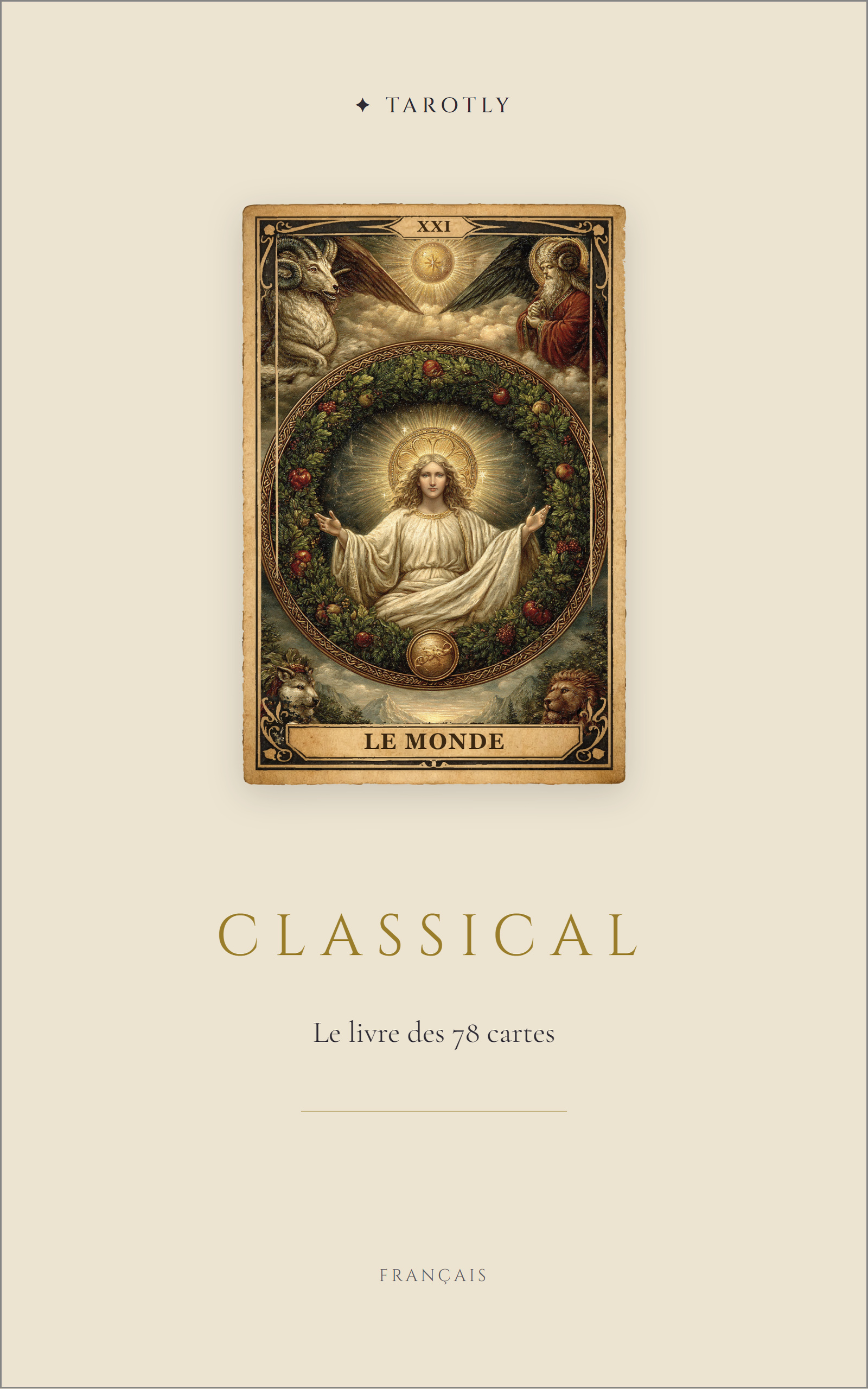 Tarotly Book - Classical Le livre des 78 cartes