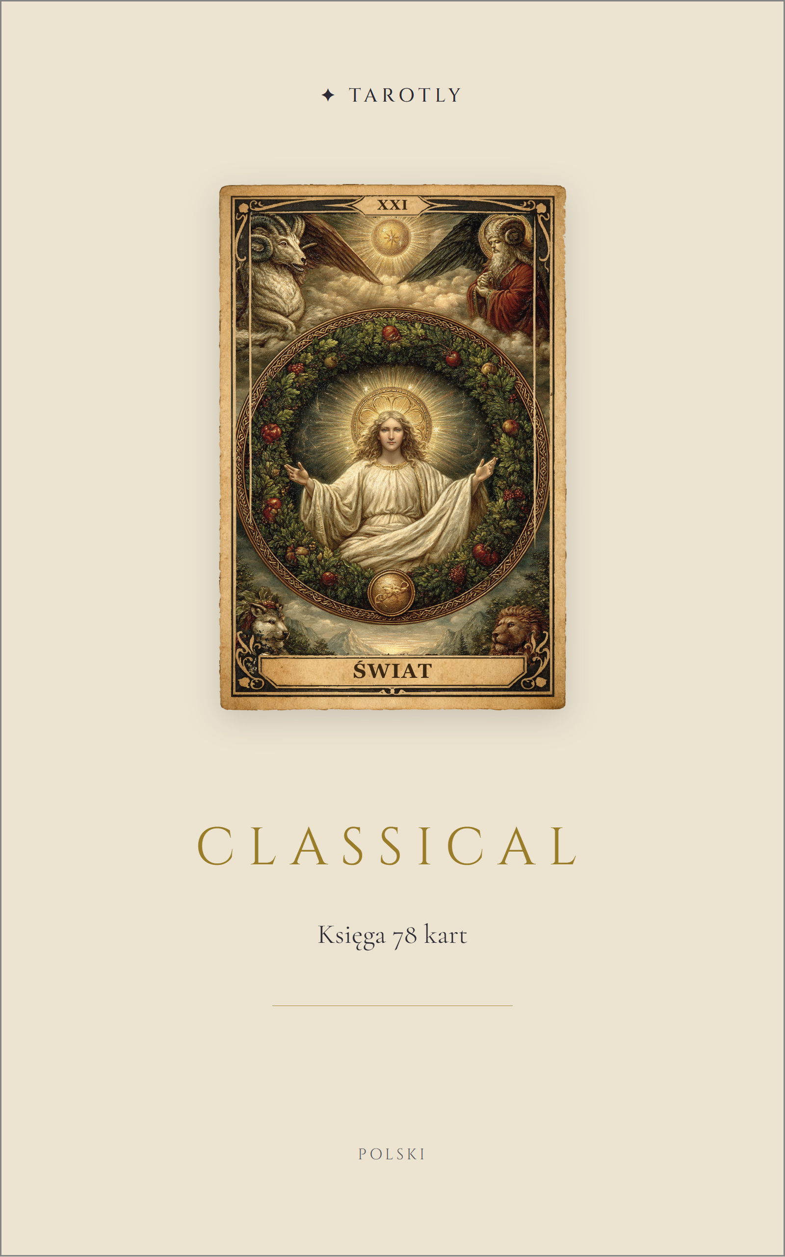 Tarotly Book - Classical Księga 78 kart