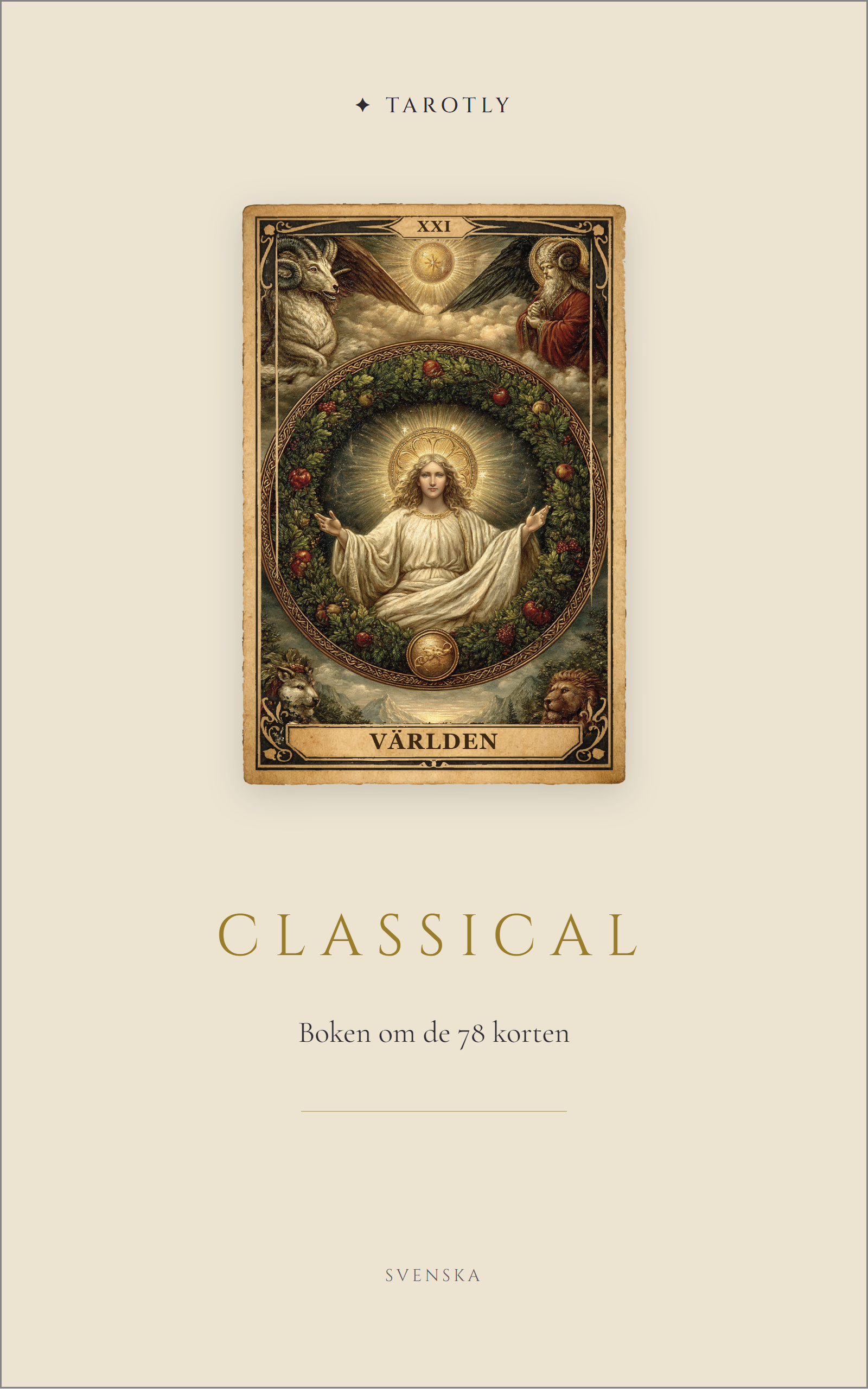 Tarotly Book - Classical Boken om de 78 korten